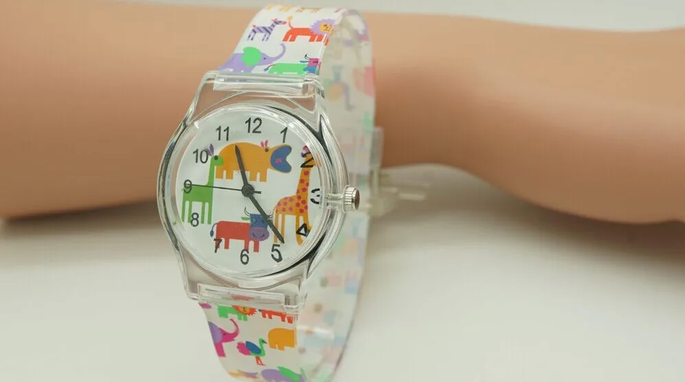 Willis повседневные часы модные для детей мини водонепроницаемый, спортивный силиконовый часы для детей мультфильм олень часы с животным