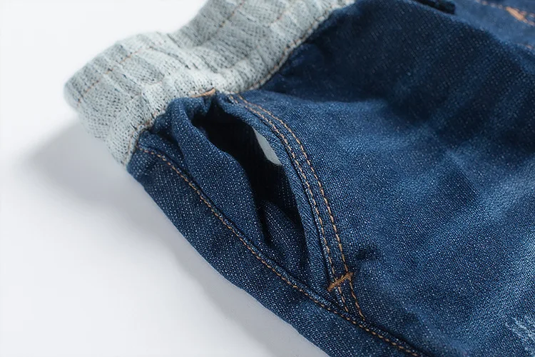 Новое поступление, мягкие джинсы для маленьких мальчиков и девочек, штаны детские брюки