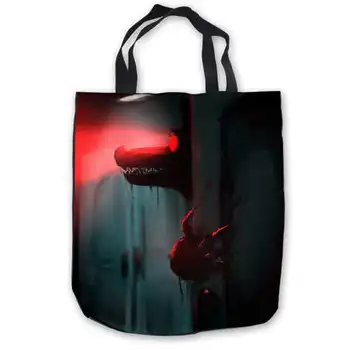 

Custom Canvas five_nights_at_freddy Tote Hand Bags Shopping Bag Casual Beach HandBags Foldable 180911-01-18