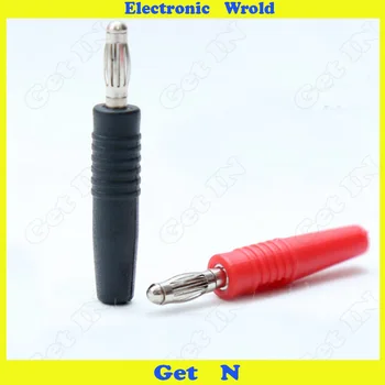 

500pcs 3mm Banana Plug Pure All Copper Jack Socket Connector H-2006