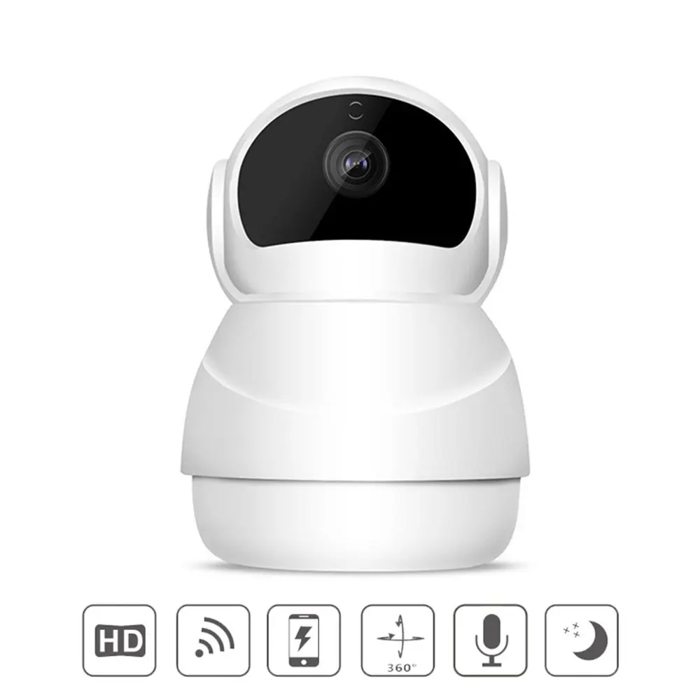 

Snowman Shape Home Security 1080P HD CCTV Wireless Surveillance WIFI IP Camera Night Vision WI-FI Cameras Baby Monitor