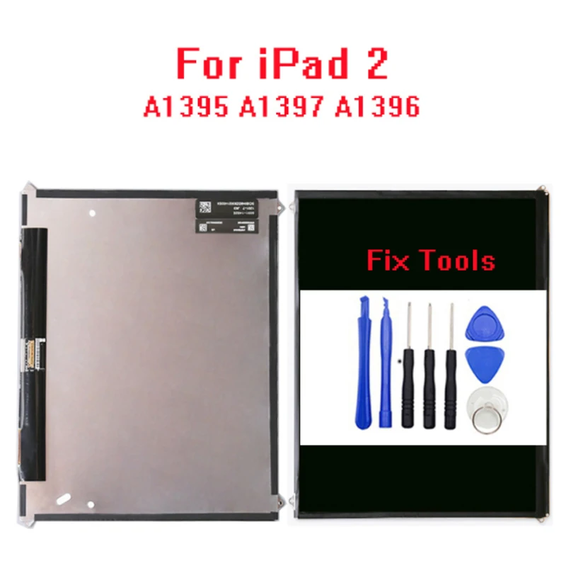 Для iPad 2 2nd A1376 A1395 A1397 A1396 ЖК-экран панель монитор модуль Замена+ сенсорный экран сенсор