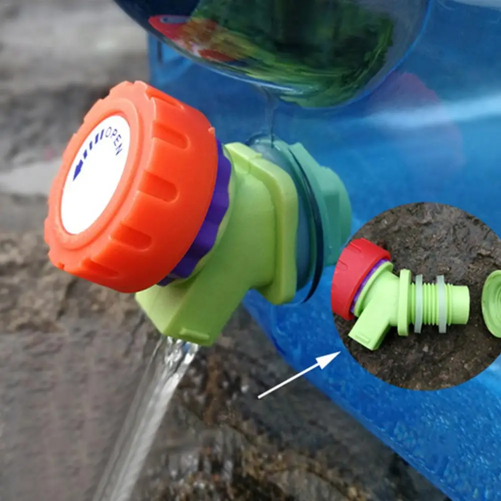 AUGKUN 15L/20L чистое пластиковое ведро для воды домашний контейнер для хранения воды с крышкой автомобильный тур с кран минеральная вода баррель