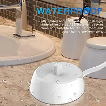 

Replacement Electric Toothbrush Charger Model 3757 110-240V Suitable For Braun Oral-b D17 OC18 Toothbrush Charging Cradle White