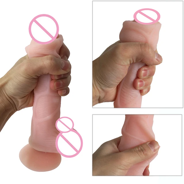Life like skin dildos used pics 63