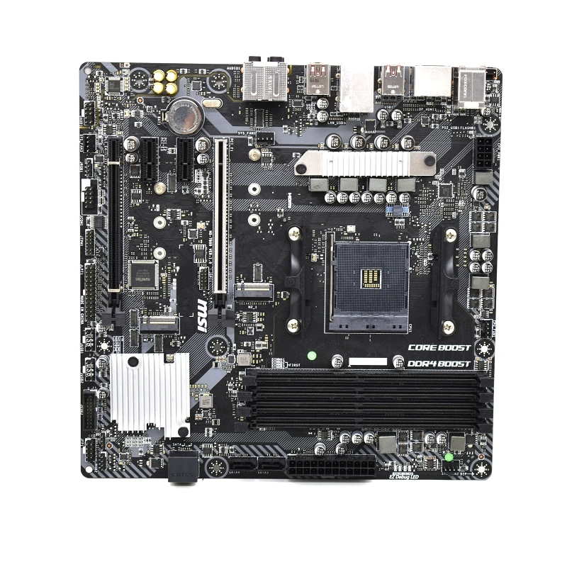 

New MSI/ microstar B450M MORTAR AM4 game board RGB m. 2 supports 2600