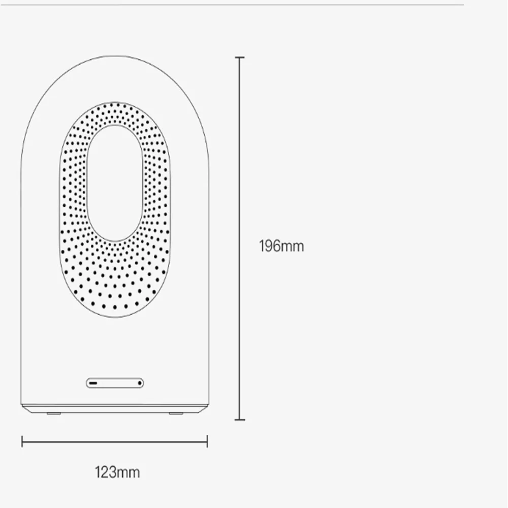 XIAOMI AFu инструмент для аромата сна Ночной светильник эфирное масло ароматерапия машина встроенный литиевый аккумулятор беспроводной дизайн