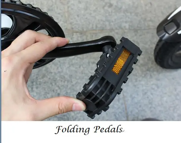 Flash Deal PHILODO   Lithium battery electric folding bicycle Brushless Motor 12