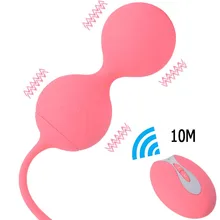 Remote Control Vibrator Kegel Balls Sex Products Vagina Exercise Vibrating Eggs Ben Wa Vibrator Erotic Sex Toys For Woman U205