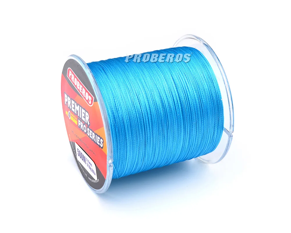 High Quality 500M Fishing Line 6-100LB 4 Braided Smooth Multifilament PE for Saltwater | Спорт и развлечения