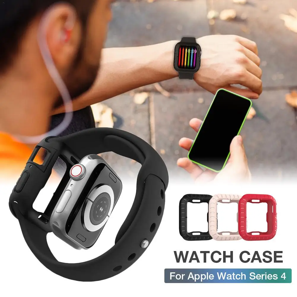 Подходит для Apple Iwatch4 поколение защитный чехол ультра тонкий анти капля мягкий