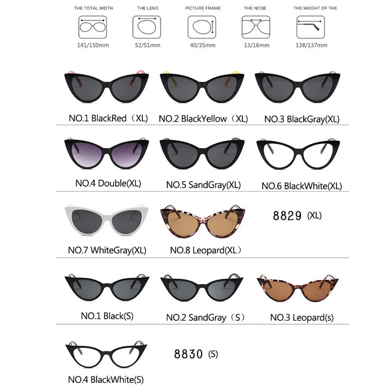 LeonLion, Ретро стиль, два размера, кошачий глаз, солнцезащитные очки для женщин, роскошные очки, для улицы, шоппинга, уличные, Beat Oculos De Sol Gafas UV400