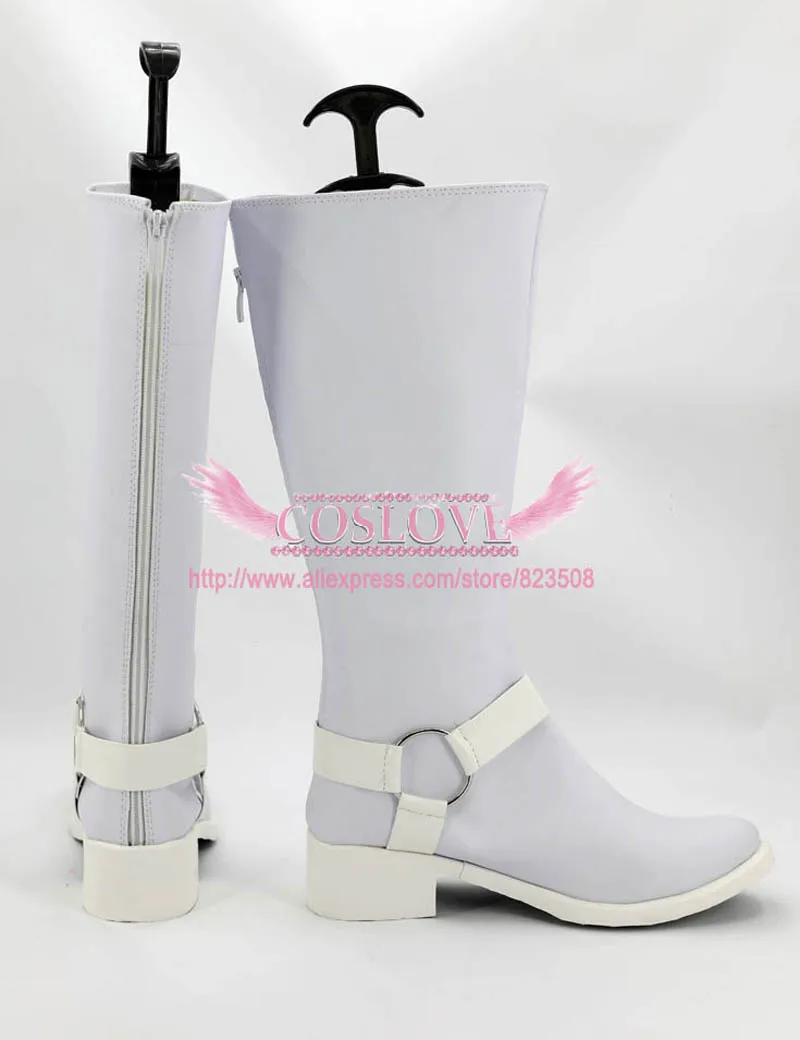 Persona 5 Fox Yusuke Kitagawa White Cosplay Shoes (2)