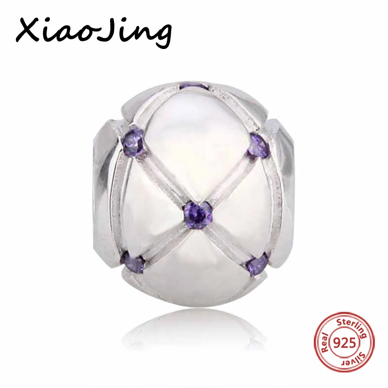 

Fit Authentique Pandora charmes 925 Sterling argent d'origine rose cz Antique forme Bracelet Pandora Pendentif Perles Bijoux Cad