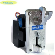 Акцептор монет программируемый для 6/9 различных значений Селектор для торговый автомат игровые автоматы стиральная машина