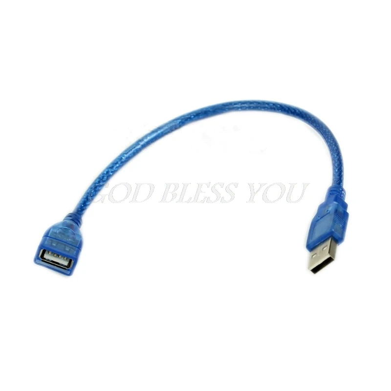 

Short USB 2.0 A Female To A Male Extension Cable Cord