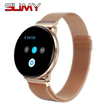 

Slimy CF68 Women Men Smart Watch Heart Rate Monitor Message Call Reminder Pedometer Calorie Smartwatch For Android IOS Phone