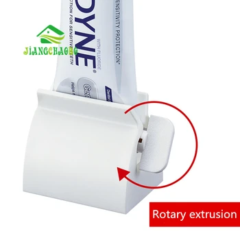 

JiangChaoBo Rolling Toothpaste Tube Squeezer Toothpaste Cosmetic Seat Dispenser Holder Stand