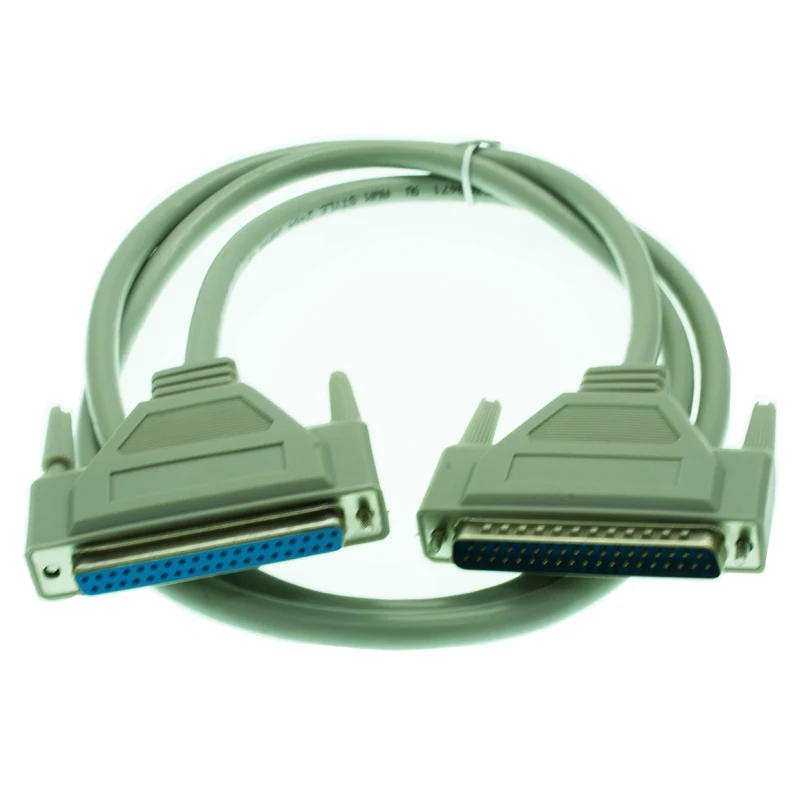 1.5M DB37 Extension Cable 37Pin Male to Female Cable Serial Port Extend