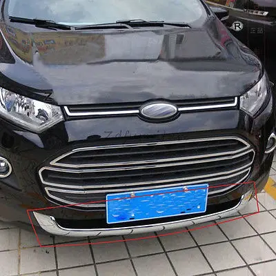 Накладка для Ford Ecosport 2013 2015 защитная накладка переднего и нижнего бампера|grill trim|trim
