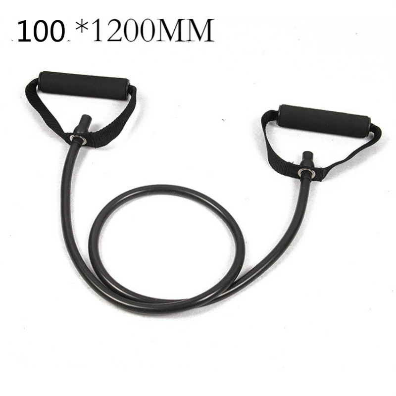 120cm Elastic Resistance Bands Yoga Pull Rope Fitness Workout Sports Bands Rubber Tensile Pull Rope Expander Banda Elastica A