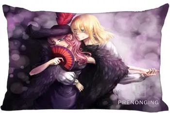 

Best Custom Pillow Case Chrisp Howls Moving Castle Rectangle Pillowcases zipper 40x60cm (One Side Print) @180117-136