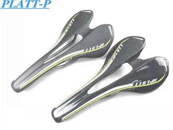 

New colorful Titanium bow top-level mtb full carbon saddle road bicycle Saddles for race bike front sella sillin seat matround
