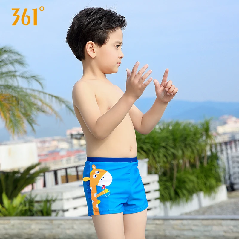 361 Kids Swimwear Boys Swimming Trunks 4-12 Years Baby Boy Swimsuit Cartoon Children Bathing Suit image 4