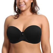 Women Silicone Strapless Push up Bra