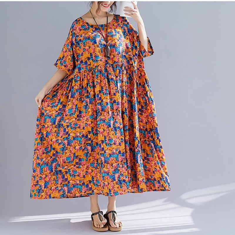 extra large summer dresses
