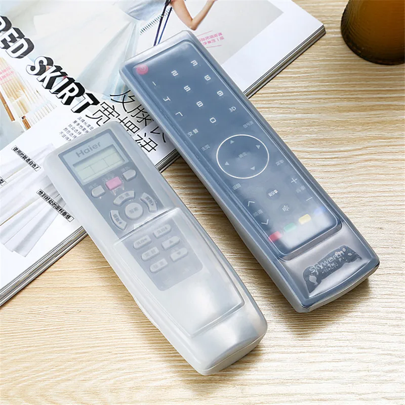 

Silicone Remote Controller Waterproof Dustproof Air Condition TV Remote Control Sets Desk Decoration Silicone Protective Cover