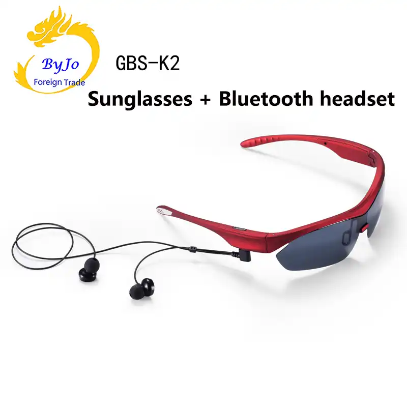 bluetooth headset sunglasses