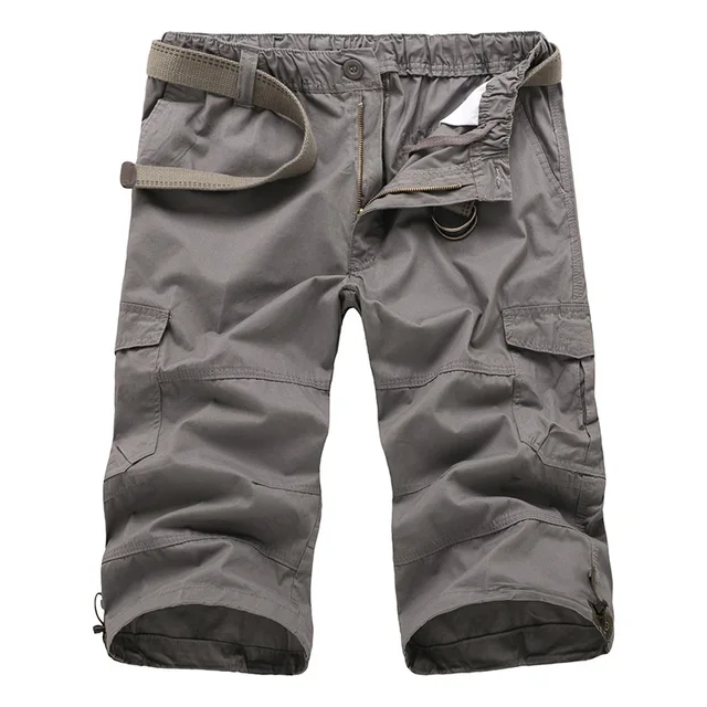 Big Size M XXXL Mens Baggy Cargo Shorts Loose Fit Elastic Waistband Man