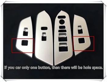 

For HONDA CRV 2017 2018 LHD Matte Interior window button control panel cover trim car styling accessories