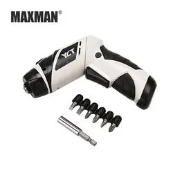 MAXMAN 6 В Dremel электрическая отвертка Parafusadeira a Bateria с платной Батарея Аккумуляторная дрель DIY Мощность инструменты