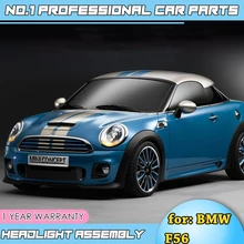 Автомобильный стайлинг-для Mini F56 cooper фары для F56 светодиодный головной фонарь Angel eye светодиодный DRL передний свет Биксеноновые линзы ксеноновые HID