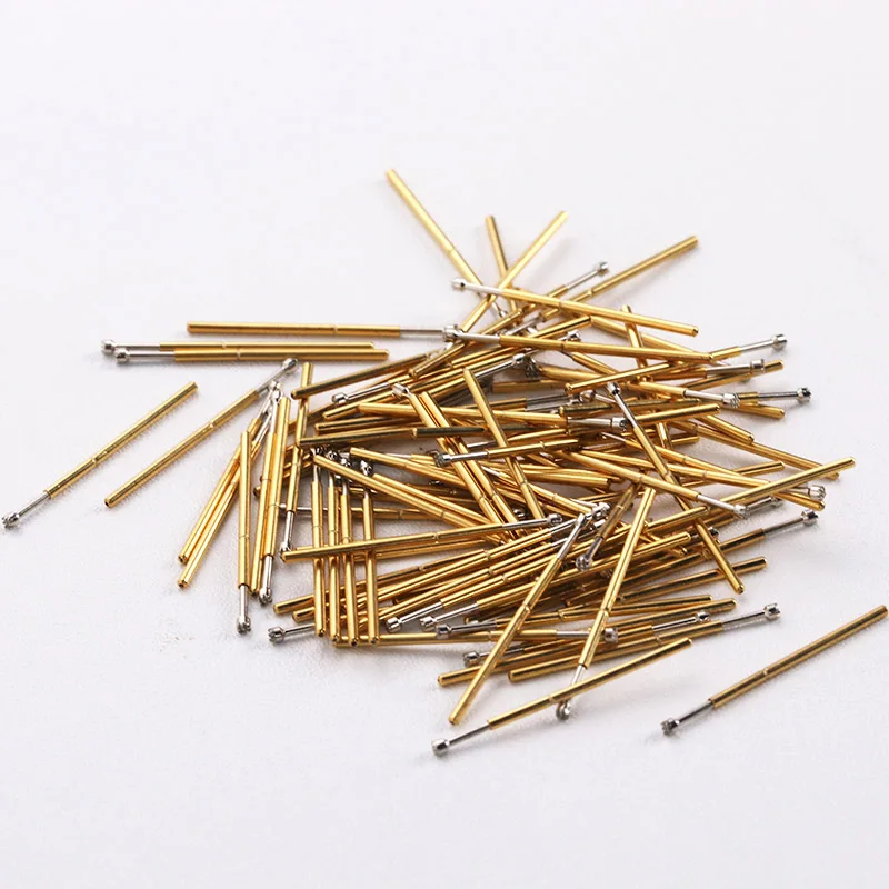 Length 16.55mm Hardware Accessories Test Probe P50-H Metal Plate Test Tool Detection Instrument 100 / Package Home Spring Probe