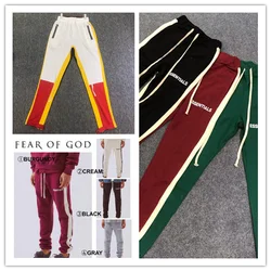 19Ss Miedo a los Pantalones de Chándal de Dios Streetwear Hombres Mujeres Justin Bieber Tobillo Cremallera Cónico Pantalones Estéticos Jogger Miedo de Dios Pantalones de Chándal 19Ss Miedo a los Pantalones de Chándal de Dios Streetwear Hombres Mujeres Justin Bieber Tobillo Cremallera Cónico Pantalones Estéticos Jogger Miedo de Dios Pantalones de Chándal