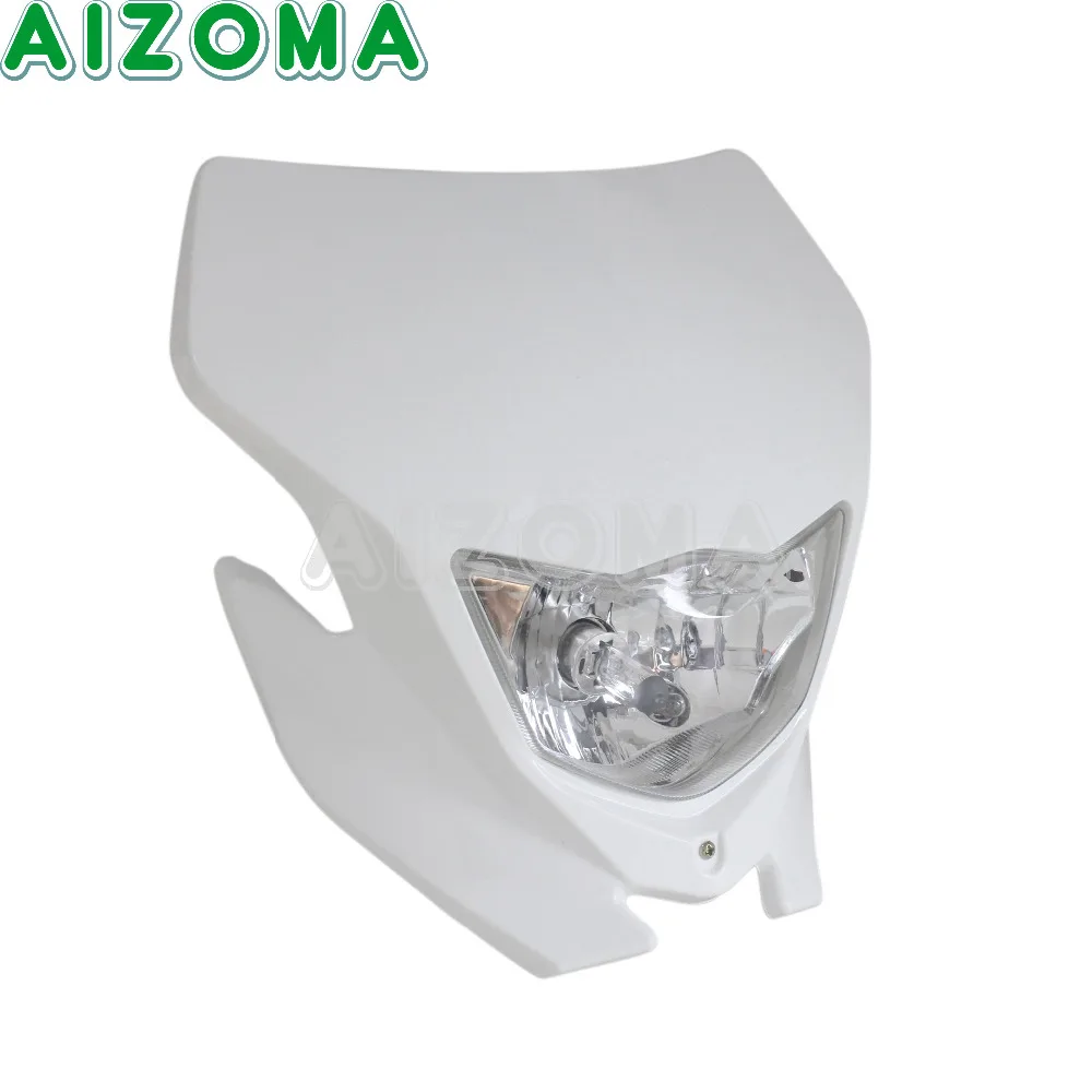 Белый налобный фонарь Mototcycle 12 в 35 Вт для Honda Yamaha CRF CRM WR YZ TTR 110 125 250 250F 250R 250X 450F 426F