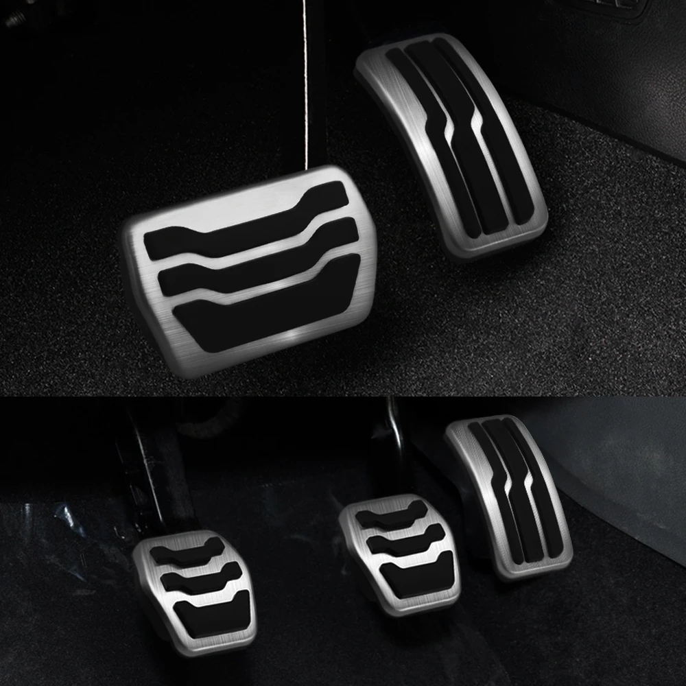 

Stainless Steel Car Pedal Covers Pedals Set for Ford Focus 2 3 4 MK2 MK3 MK4 Kuga Escape RS ST 2005 - 2017 Accessories