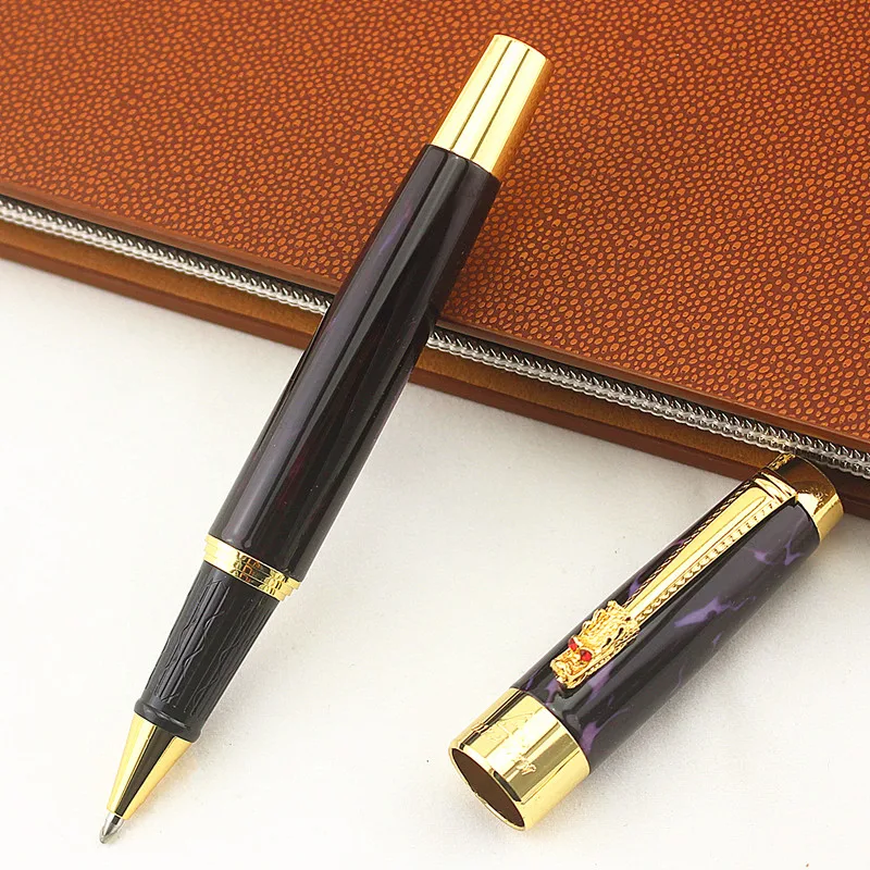 DIKA WEN Brand Dragon Metal Roller ball Pen Chinese Ballpen for Writing