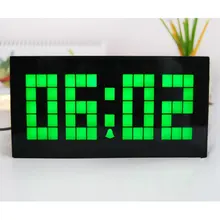 Big Display Large Jumbo Alarm Clock Time Modern Alarm Clock Smart Clocks Countdown Digital Snooze Clock
