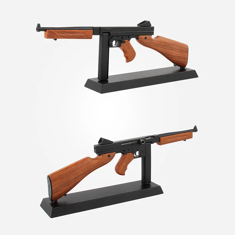 

1/6 1:6 Scale Weapon Model WWII US Army Thompson Submachine Gun M1928A2 for 12 Inches Soldier Toys For Boys Gifts Assembly