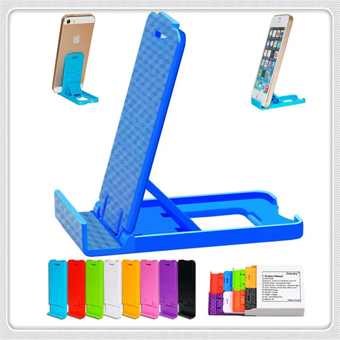 Colored plastic mini phone stands mini phone stands Adjustable cell
