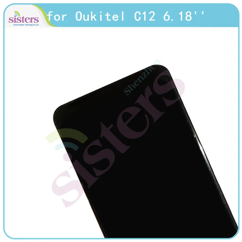 LCD Screen for Oukitel C12 LCD Display Touch Screen Digitizer For Oukitel C12 LCD Assembly Phone Replacement Original Tested Top (7)