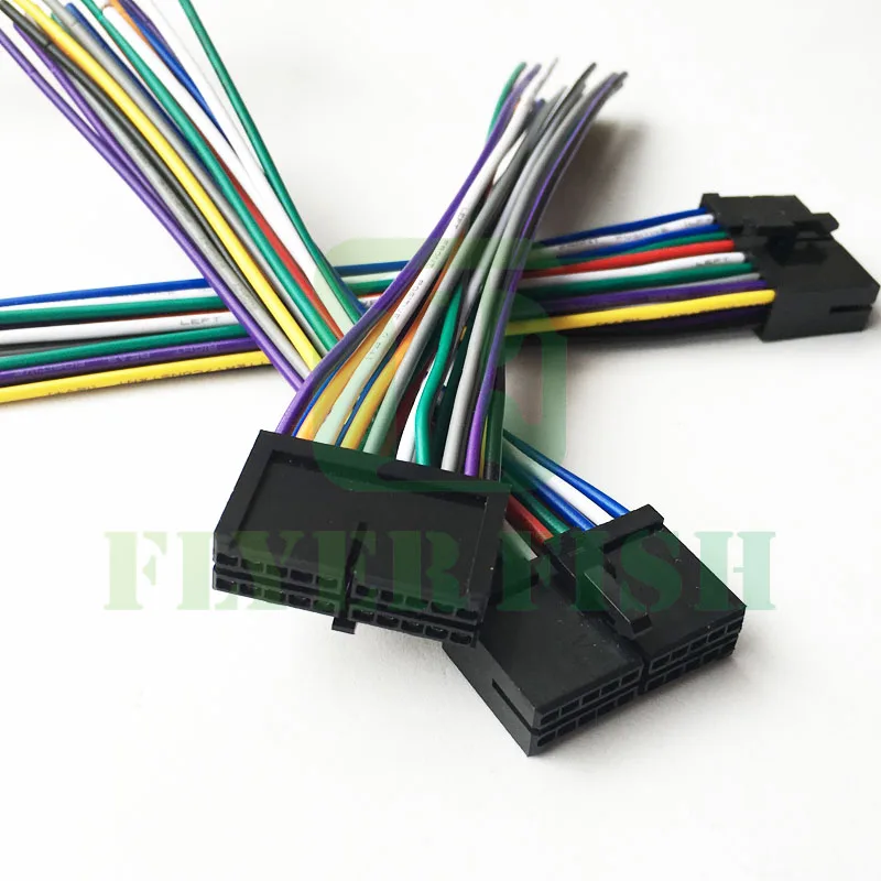 20 PIN Wire Radio Harness Power Plug For DIY JENSEN AWM968 Pyle PLBT72G