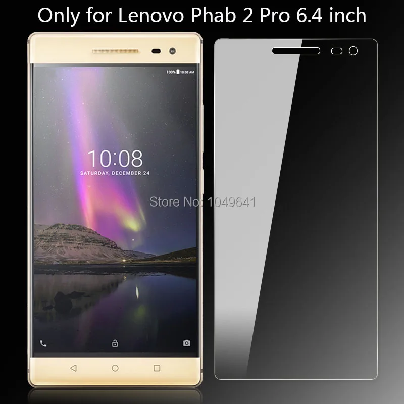 LEN1530_2_9H 2.5D Explosion-proof LCD Tempered Glass Film for Lenovo Phab 2 Pro 6.4 inch