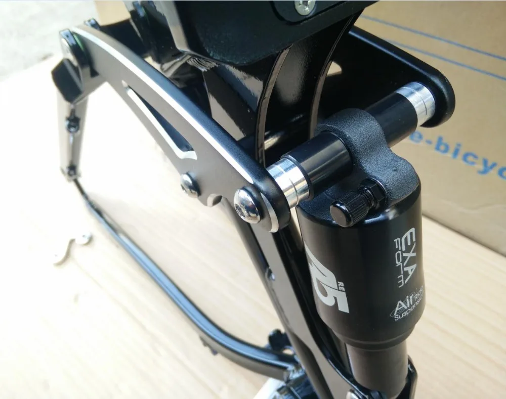 Flash Deal Kalosse 26 inch  Folding electric mountain bike frame ,aluminum alloy  E-bike frame, 26*17inch bicycle alloy  frame , 24