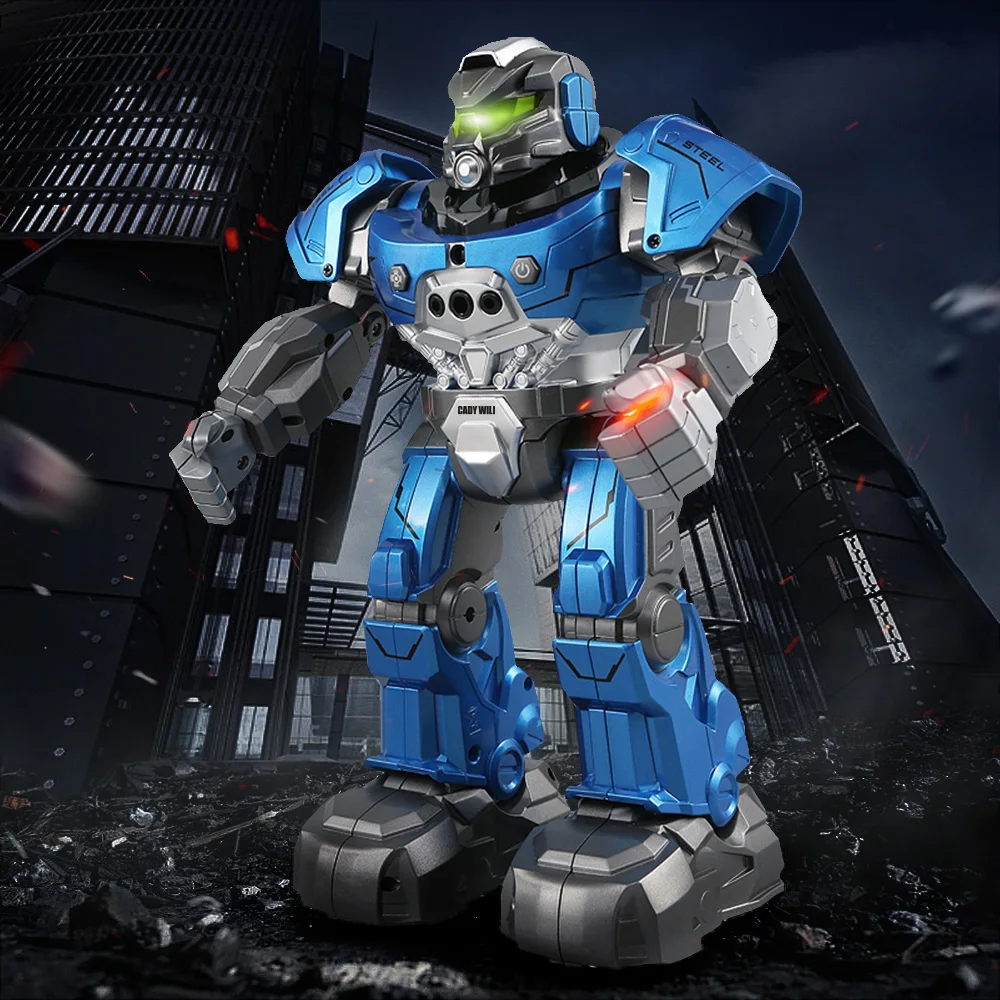 

JJR/C RC Robot R5 CADY WILI Intelligent Robot Remote Control Programmable Auto Follow Gesture Sensor Music Dance Toy Kids Gift