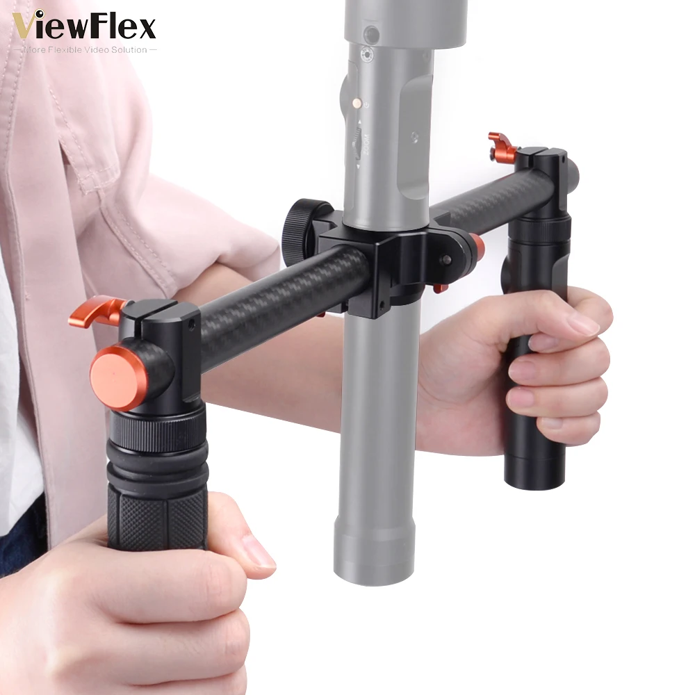 

ViewFlex TARZAN M-DH Dual Handheld Grip Bracket Kit for TARZAN M 3 Axis handheld Gimbal Stabilizer